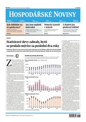 Obálka e-magazínu Hospodářské noviny 018 - 25.1.2024