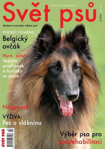 Obálka e-magazínu Svět psů 4/2024