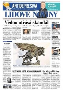 Obálka e-magazínu Lidové noviny 12.3.2014