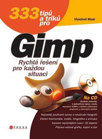 Obálka knihy 333 tipů a triků pro GIMP