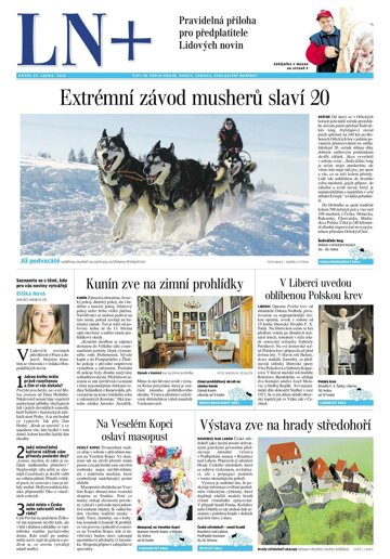 Obálka e-magazínu LN+ Morava - 29.1.2016