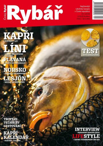 Obálka e-magazínu Český rybář 5/2020