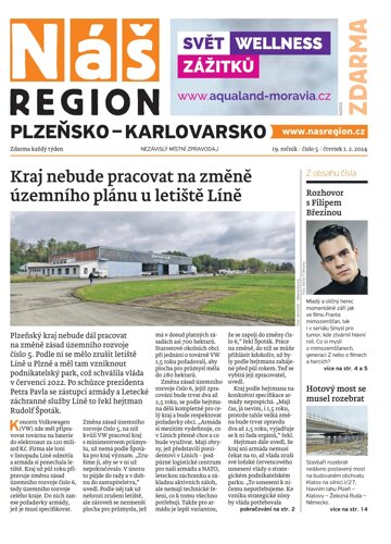 Obálka e-magazínu Náš Region - Plzeňsko 5/2024