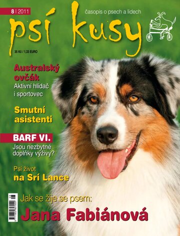 Obálka e-magazínu Psí kusy 8/2011