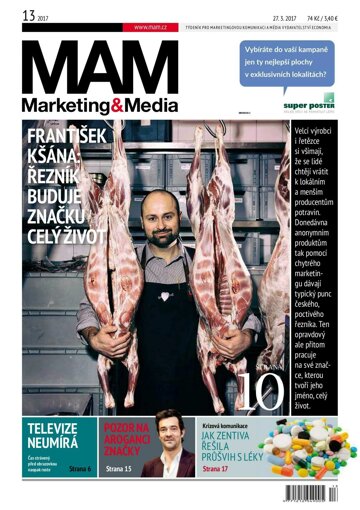 Obálka e-magazínu Marketing & Media 13 - 27.3.2017