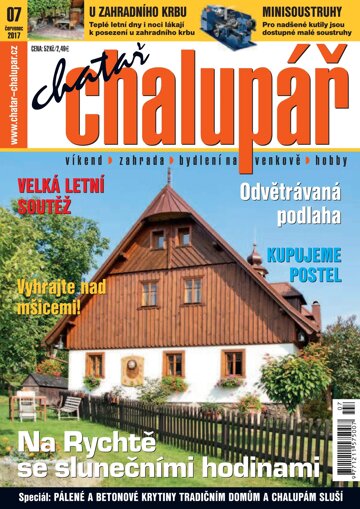 Obálka e-magazínu Chatař Chalupář 7/2017