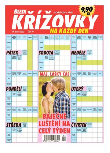 Obálka e-magazínu Blesk křížovky na každý den 17/2022