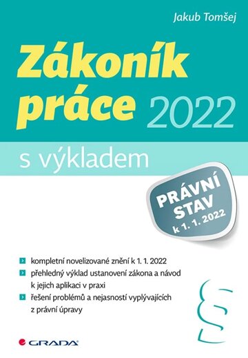 Obálka knihy Zákoník práce 2022 - s výkladem