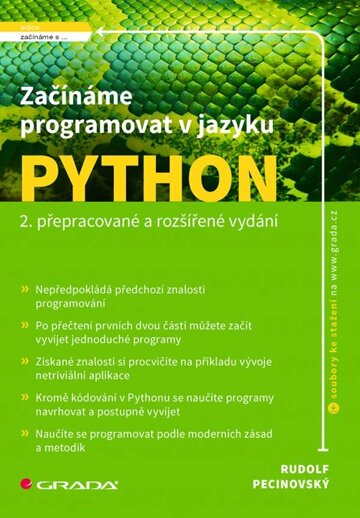 Obálka knihy Začínáme programovat v jazyku Python
