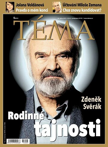 Obálka e-magazínu TÉMA 30.1.2015