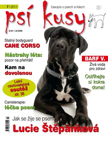 Obálka e-magazínu Psí kusy 7/2011