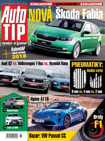 Obálka e-magazínu Auto TIP 15.1.2018