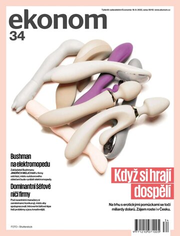 Obálka e-magazínu Ekonom 34 - 18.8.2022