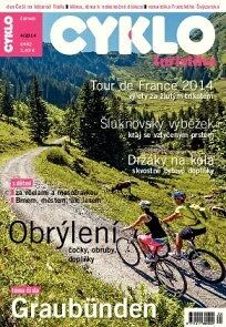 Obálka e-magazínu Cykloturistika 4/2014