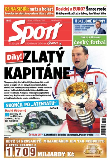 Obálka e-magazínu Sport 16.3.2016