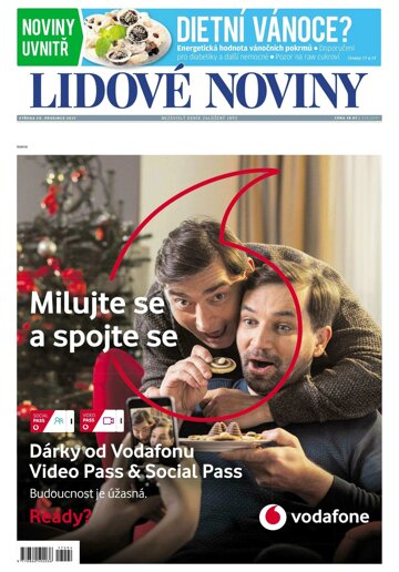 Obálka e-magazínu Lidové noviny 20.12.2017