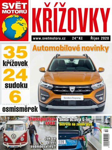 Obálka e-magazínu Svět motorů Křížovky 10/2020