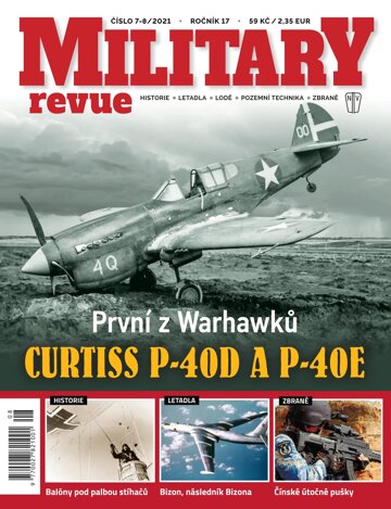 Obálka e-magazínu Military revue 7-8/2021
