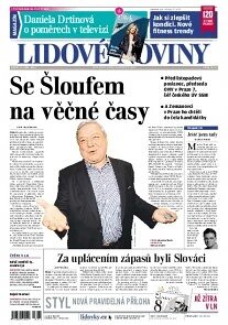 Obálka e-magazínu Lidové noviny 13.9.2013