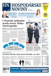 Obálka e-magazínu Hospodárske noviny 04.06.2014