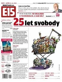 Obálka e-magazínu E15 14.11.2014