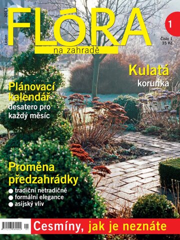 Obálka e-magazínu Flóra na zahradě na zahradě 1/2011