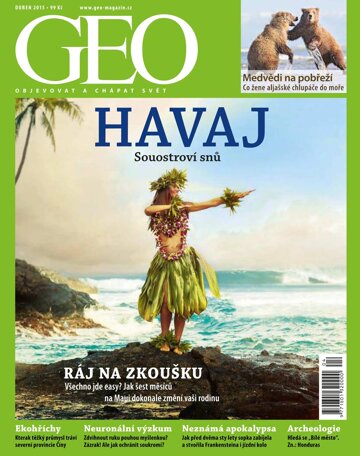 Obálka e-magazínu GEO 4/2015