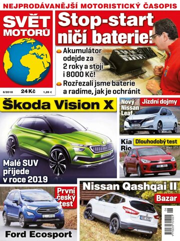 Obálka e-magazínu Svět motorů 5.2.2018