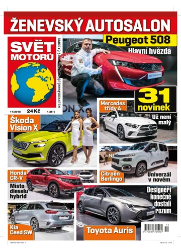 Obálka e-magazínu Svět motorů 12.3.2018
