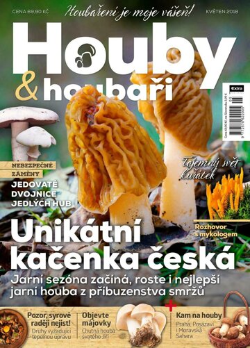 Obálka e-magazínu Houby a houbaři 5/2018
