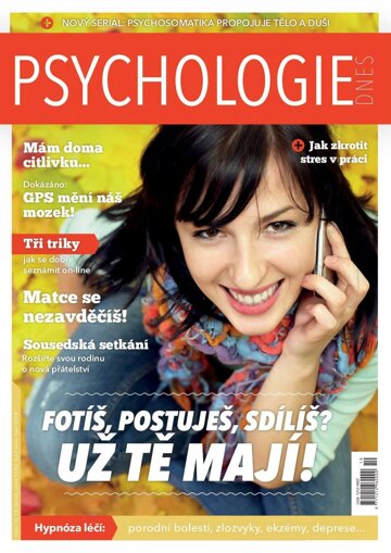 Obálka e-magazínu Psychologie dnes 10/2018