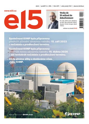 Obálka e-magazínu E15 15.4.2024