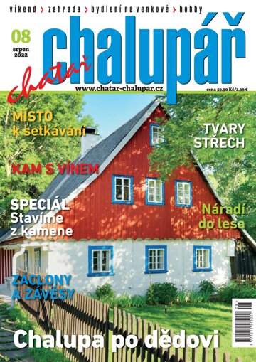 Obálka e-magazínu Chatař Chalupář 8/2022