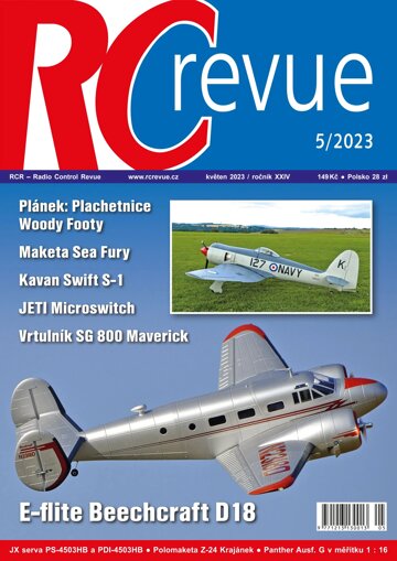 Obálka e-magazínu RC revue 5/2023