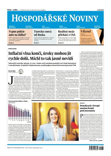 Obálka e-magazínu Hospodářské noviny 034 - 16.2.2024