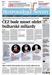 Obálka e-magazínu Hospodářské noviny 036 - 20.2.2013