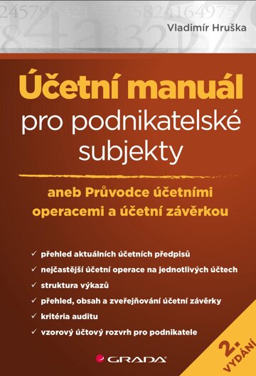 Obálka knihy Účetní manuál pro podnikatelské subjekty - 2. vydání