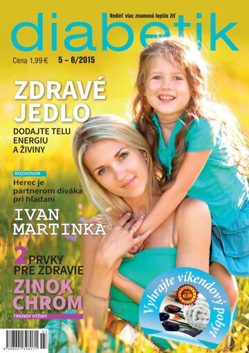 Obálka e-magazínu Diabetik 5-6/2015
