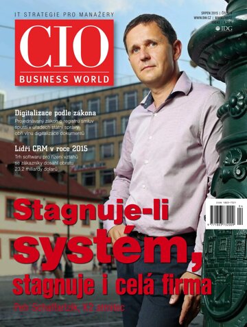 Obálka e-magazínu CIO Business World 4/2015