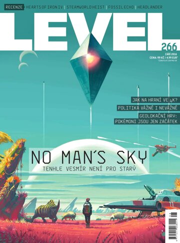 Obálka e-magazínu Level 266