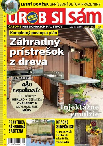 Obálka e-magazínu Urob si sám 8/2018