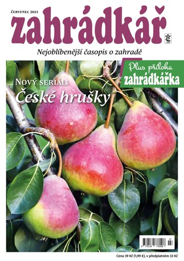 Obálka e-magazínu Zahrádkář 7/2021