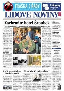 Obálka e-magazínu Lidové noviny 30.10.2014