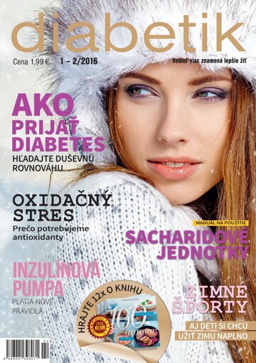 Obálka e-magazínu Diabetik 1-2/2016