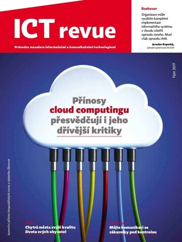 Obálka e-magazínu Ekonom 41 - 12.10.2017 - příloha ICT revue