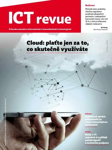 Obálka e-magazínu Ekonom 20 - 17.5.2018 příloha ICT revue