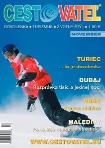 Obálka e-magazínu Cestovateľ 11/2011
