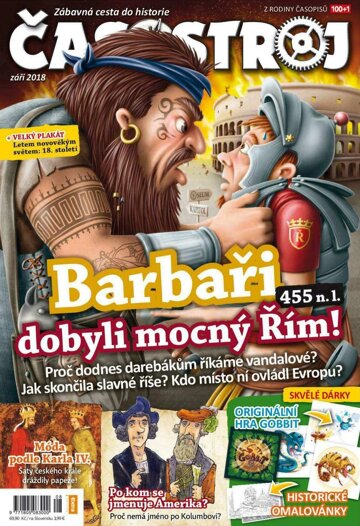 Obálka e-magazínu Časostroj 9/2018