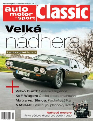 Obálka e-magazínu Auto motor a sport Classic 6/2018