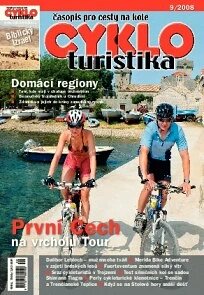 Obálka e-magazínu Cykloturistika 9/2008